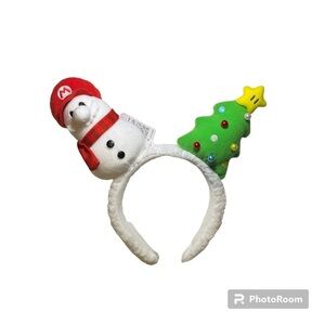 NWT UNIVERSAL JAPAN EXCLUSIVE NINTENDO WORLD CHRISTMAS 2023 HEADBAND